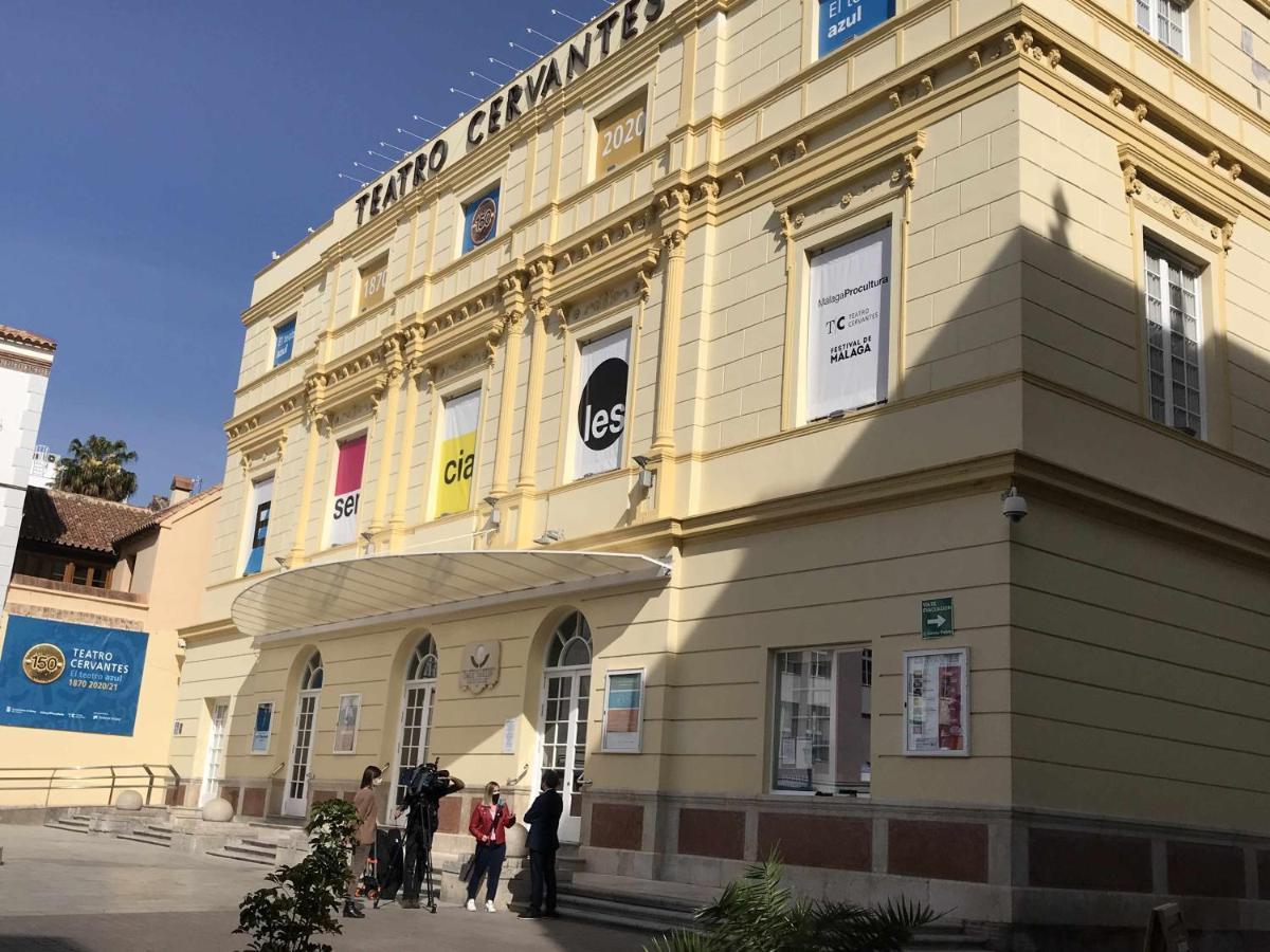Luxury Old Town Cervantes Paz En El Casco Antiguo مالقة المظهر الخارجي الصورة